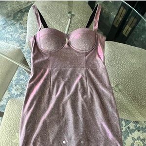 Superdown Sparkly Mini Bodycon Dress